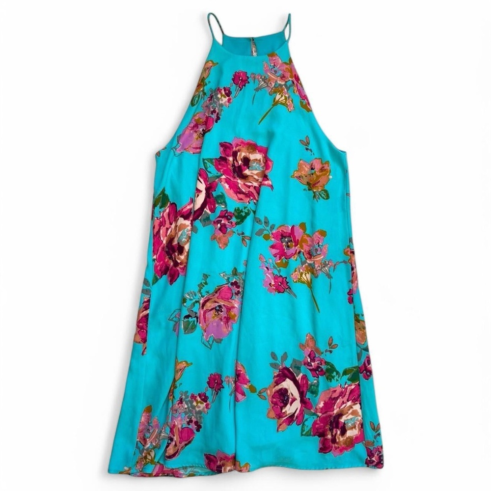Floral Halter Dress